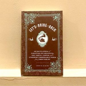 Chronicle Books Let’s Bring Back…